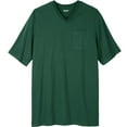 thumbnail image 1 of KingSize Men's Big & Tall Shrink-Less Lightweight Longer-Length V-Neck T-Shirt, 1 of 6