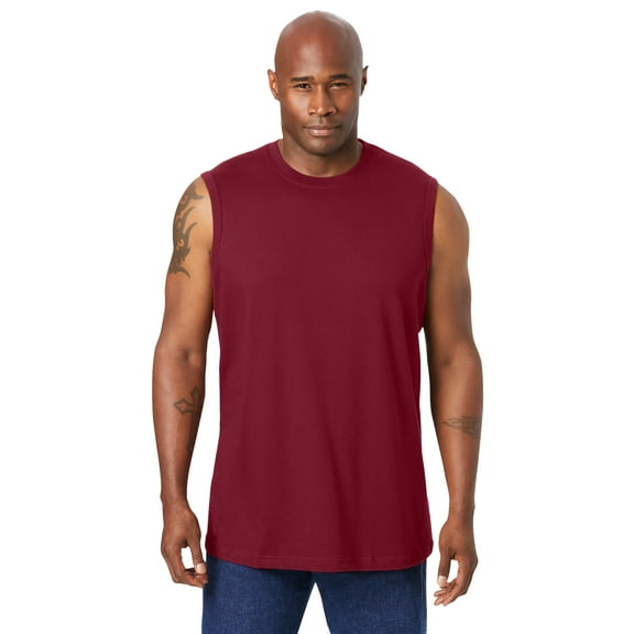 KingSize Men's Big & Tall Shrink-Less Lightweight Muscle T-Shirt
