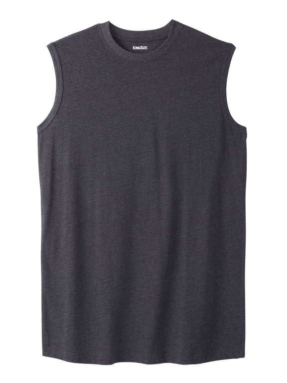 Men's Big & Tall Shrink-Less Lightweight Muscle T-Shirt