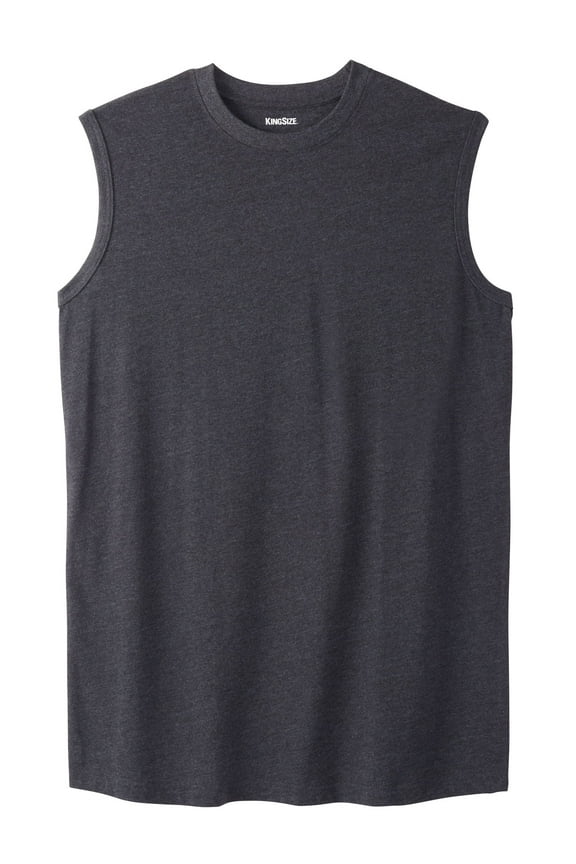 Men's Big & Tall Shrink-Less Lightweight Muscle T-Shirt