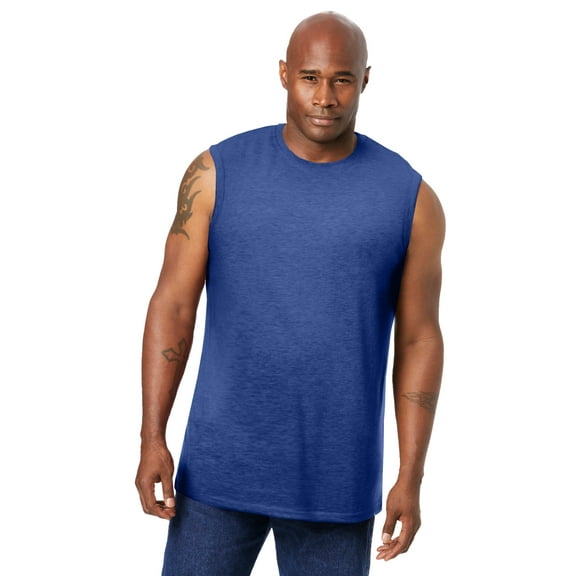 KingSize Men's Big & Tall Shrink-Less Lightweight Muscle T-Shirt