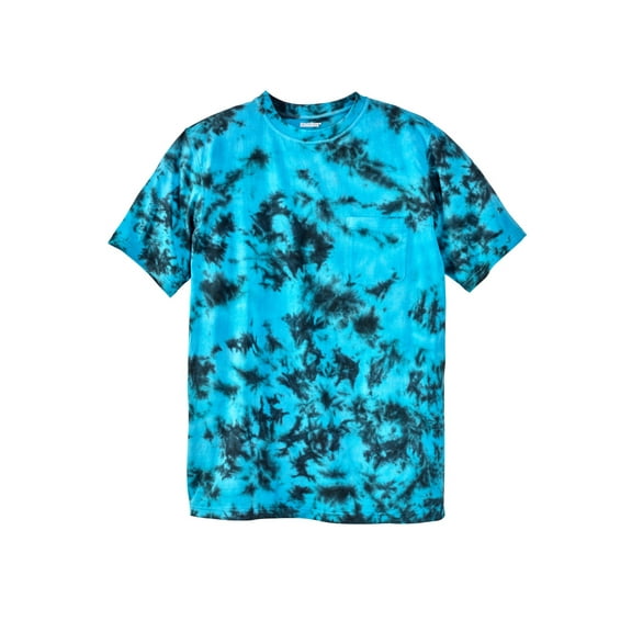 KingSize Men's Big & Tall Shrink-Less Lightweight Pocket Crewneck T-Shirt