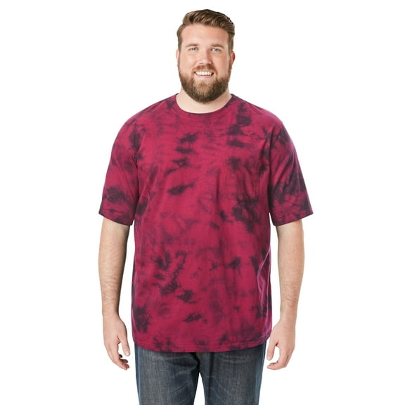 KingSize Men's Big & Tall Shrink-Less Lightweight Pocket Crewneck T-Shirt