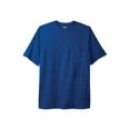 thumbnail image 1 of KingSize Men's Big & Tall Shrink-Less Lightweight Pocket Crewneck T-Shirt, 1 of 5