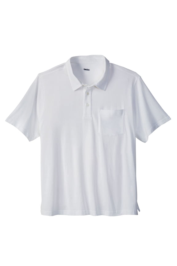 Men's Big & Tall Shrink-Less Lightweight Polo
