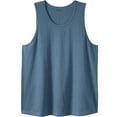 thumbnail image 1 of KingSize Men's Big & Tall Shrink-Less Lightweight Tank, 1 of 6