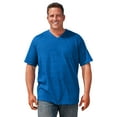 thumbnail image 1 of KingSize Men's Big & Tall Shrink-Less Lightweight V-Neck Pocket T-Shirt, 1 of 6