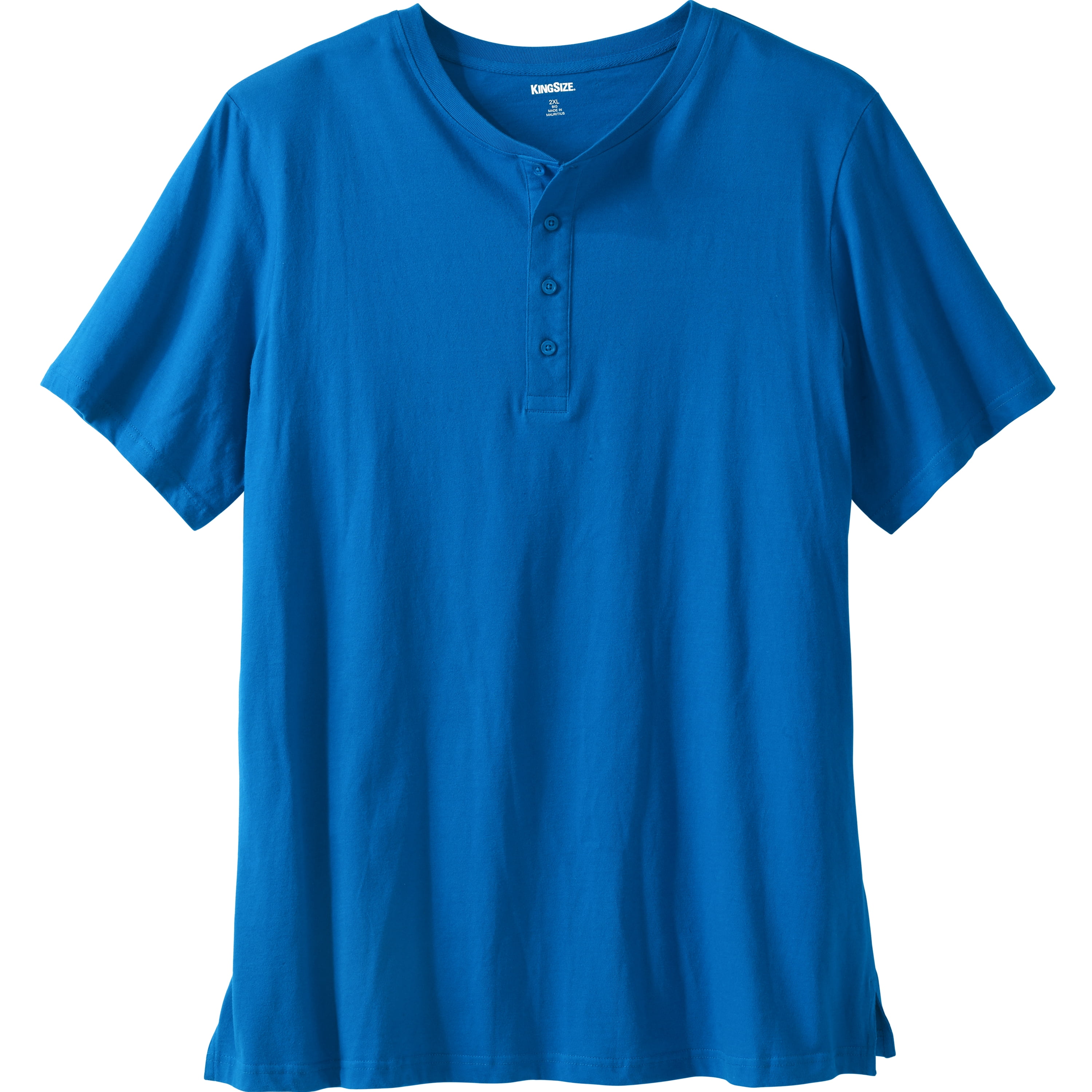 KingSize Men's Big & Tall Shrink-Less Longer-Length Muscle Tee - Lightweight Pocket T-Shirt