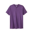 thumbnail image 1 of KingSize Men's Big & Tall Shrink-Less Longer Length Lightweight Henley T-Shirt, 1 of 2
