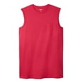 thumbnail image 1 of KingSize Men's Big & Tall Shrink-Less Longer-Length Lightweight Muscle Pocket Tee, 1 of 5
