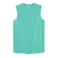 thumbnail image 1 of KingSize Men's Big & Tall Shrink-Less Longer-Length Lightweight Muscle Pocket Tee, 1 of 5