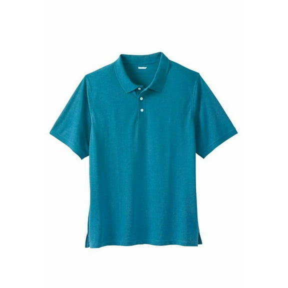 KingSize Men's Big & Tall Shrink-Less Classic Cotton Polo Shirt