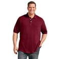 thumbnail image 1 of KingSize Men's Big & Tall Shrink-Less Classic Cotton Polo Shirt, 1 of 5