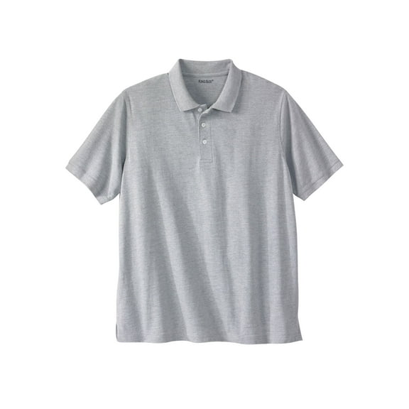 KingSize Men's Big & Tall Shrink-Less Classic Cotton Polo Shirt
