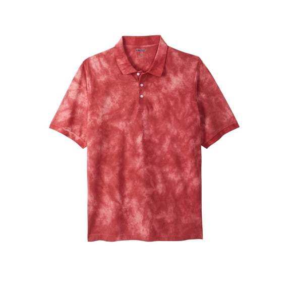 KingSize Men's Big & Tall Shrink-Less Piqué Polo Shirt