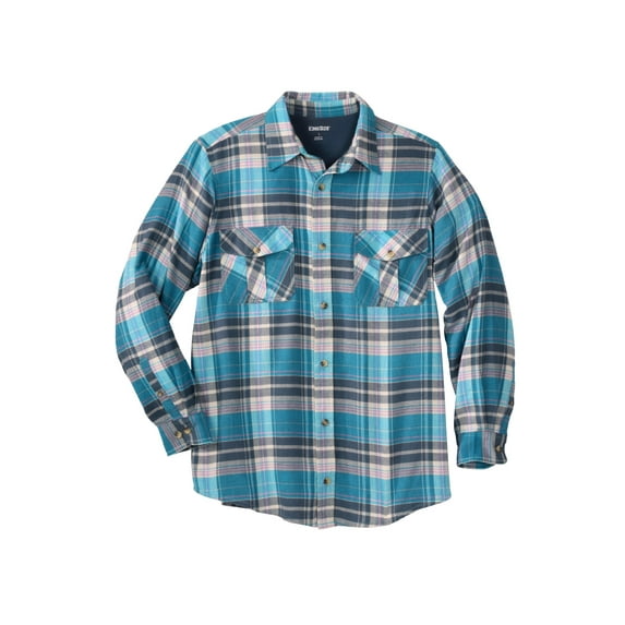 KingSize Men's Big & Tall Signature Plaid Flannel Shirt