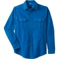 thumbnail image 1 of KingSize Men's Big & Tall Signature Solid Flannel Shirt, 1 of 6