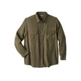 thumbnail image 1 of KingSize Men's Big & Tall Signature Solid Flannel Shirt, 1 of 6