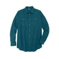 thumbnail image 1 of KingSize Men's Big & Tall Signature Solid Flannel Shirt, 1 of 6