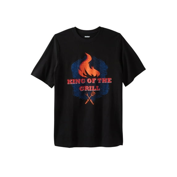KingSize Men's Big & Tall Slogan Graphic T-Shirt