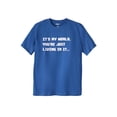 thumbnail image 1 of KingSize Men's Big & Tall Slogan Graphic T-Shirt, 1 of 3