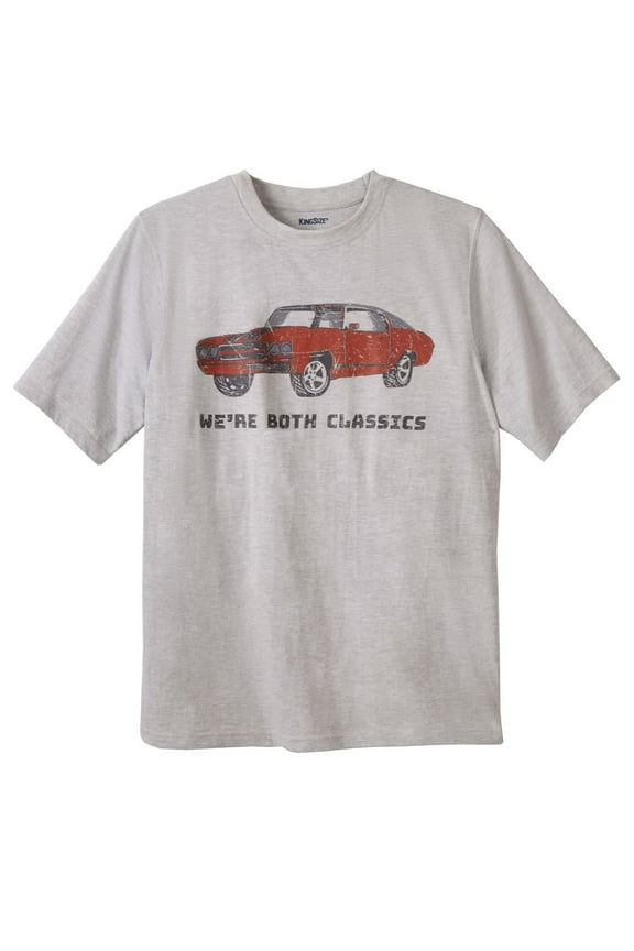 Men's Big & Tall Slogan Graphic T-Shirt - 5XL, Classic