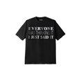 thumbnail image 1 of KingSize Men's Big & Tall Slogan Graphic T-Shirt, 1 of 2