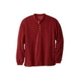 thumbnail image 1 of KingSize Men's Big & Tall Soft Waffle Henley, 1 of 5