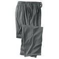 thumbnail image 1 of KingSize Men's Big & Tall Solid Microfleece Pajama Pants, 1 of 2