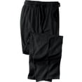 thumbnail image 1 of KingSize Men's Big & Tall Solid Microfleece Pajama Pants, 1 of 2
