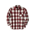 thumbnail image 1 of KingSize Men's Big & Tall Stretch Flannel Shirt, 1 of 4