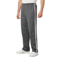 thumbnail image 1 of KingSize Men's Big & Tall Lightweight Jersey Side-Striped Sweatpants, 1 of 3