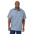 thumbnail image 1 of KingSize Men's Big & Tall Wrinkle-Resistant Short Sleeve Button Down, 1 of 5