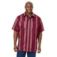 thumbnail image 1 of KingSize Men's Big & Tall Wrinkle-Resistant Short Sleeve Button Down, 1 of 4