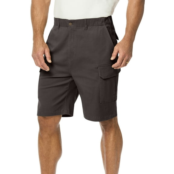 KingSize Men's Big & Tall Comfort Waist 10" Cargo Shorts