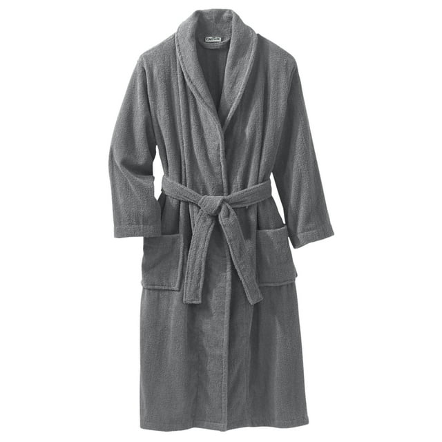 KingSize Men's Big & Tall Terry Bathrobe With Pockets