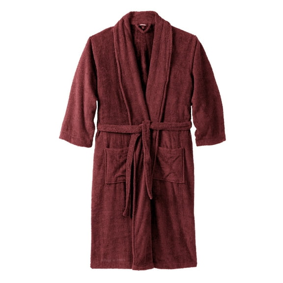 KingSize Men's Big & Tall Terry Bathrobe With Pockets