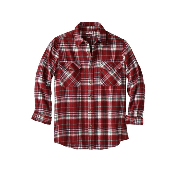 KingSize Men's Big & Tall The Brawny Flannel