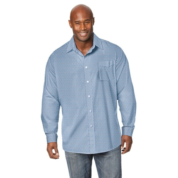KingSize Men's Big & Tall The No-Tuck Casual Shirt