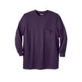 thumbnail image 1 of KingSize Men's Big & Tall The Ultra-Light Comfort Long-Sleeve Tee, 1 of 3