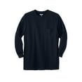 thumbnail image 1 of KingSize Men's Big & Tall The Ultra-Light Comfort Long-Sleeve Tee, 1 of 3