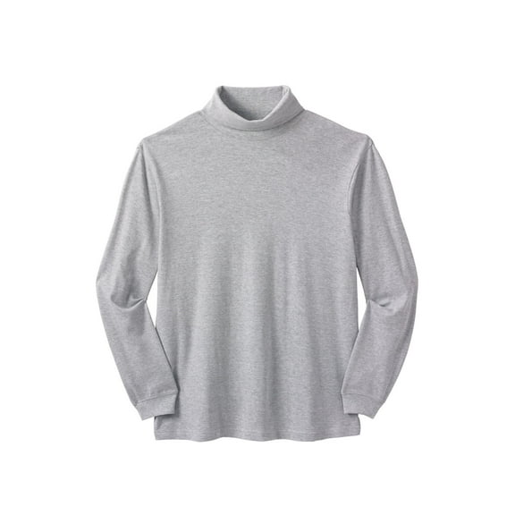 KingSize Men's Big & Tall Turtleneck Long-Sleeve Tee
