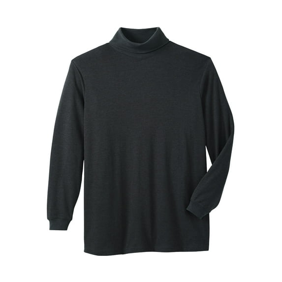 KingSize Men's Big & Tall Turtleneck Long-Sleeve Tee