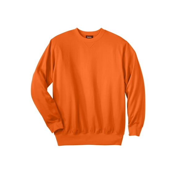 KingSize Men's Big & Tall Ultra-Comfort Fleece Crewneck Sweatshirt