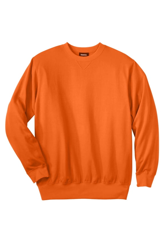 Men's Big & Tall Ultra-Comfort Fleece Crewneck Sweatshirt