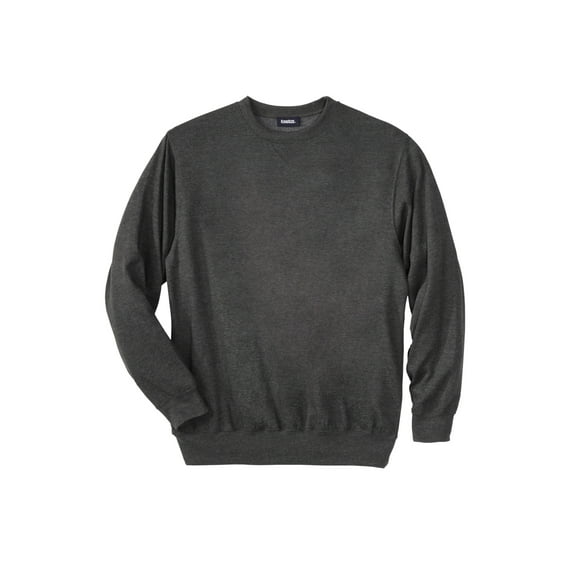 KingSize Men's Big & Tall Ultra-Comfort Fleece Crewneck Sweatshirt