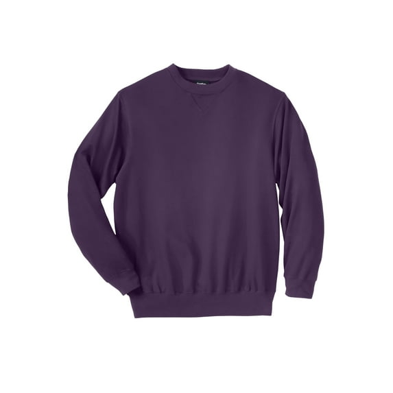 KingSize Men's Big & Tall Ultra-Comfort Fleece Crewneck Sweatshirt