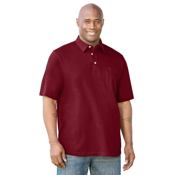 KingSize Men's Big & Tall Ultra-Lightweight Polo