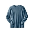 thumbnail image 1 of KingSize Men's Big & Tall Waffle-Knit Thermal Crewneck Tee, 1 of 2