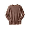 thumbnail image 1 of KingSize Men's Big & Tall Waffle-Knit Thermal Crewneck Tee, 1 of 2